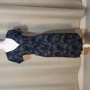 Nell Couture Wrap Tie Dress Size Small